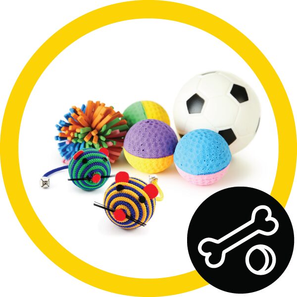 Bļodas, rotaļlietas, pakaiši, pavadas, kakla siksnas... jeb viss nepieciešamais rūpēm par mīluli