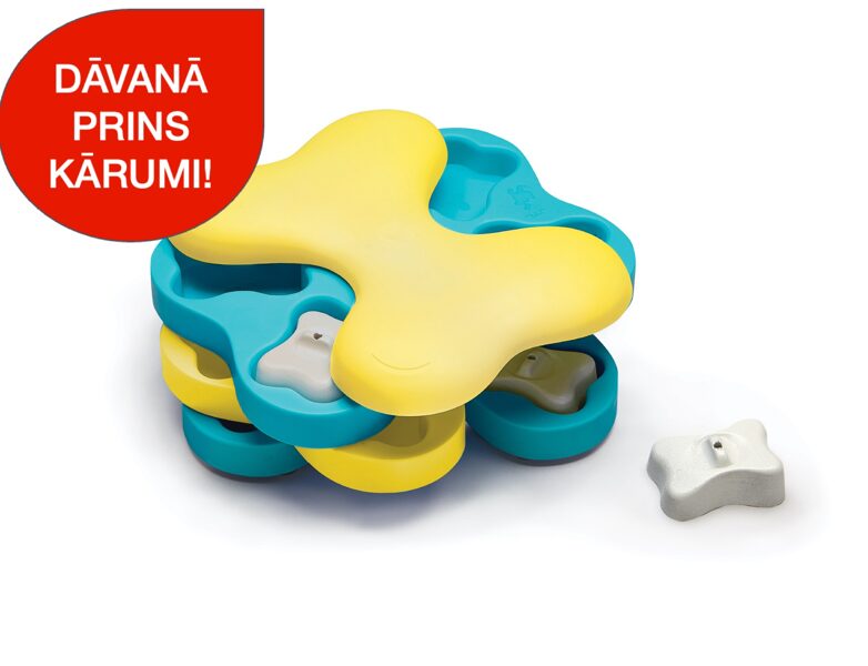 Nina Ottosson suņu barības puzle DOG TORNADO + DĀVANA Prins kārumi 120g