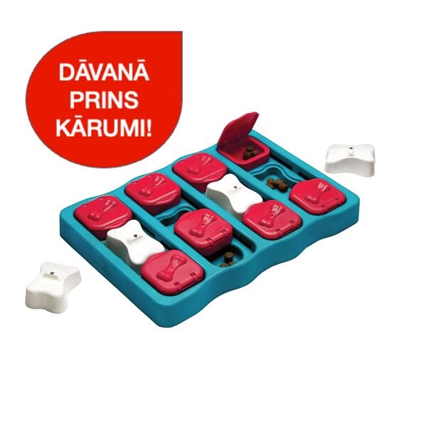 Nina Ottosson barības puzle DOG BRICK + DĀVANA Prins kārumi 120g