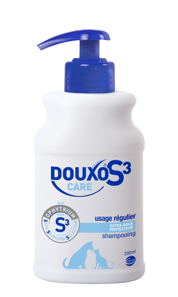 Douxo S3 CARE šampūns regulārai lietošanai suņiem un kaķiem 200ml