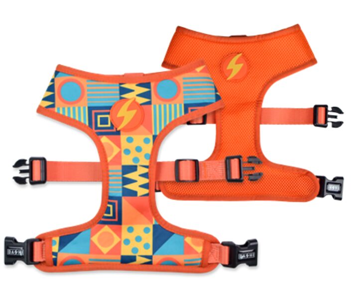 Dashi TERRACOTTA abpusējie NeoMesh iemaukti suņiem un kaķiem